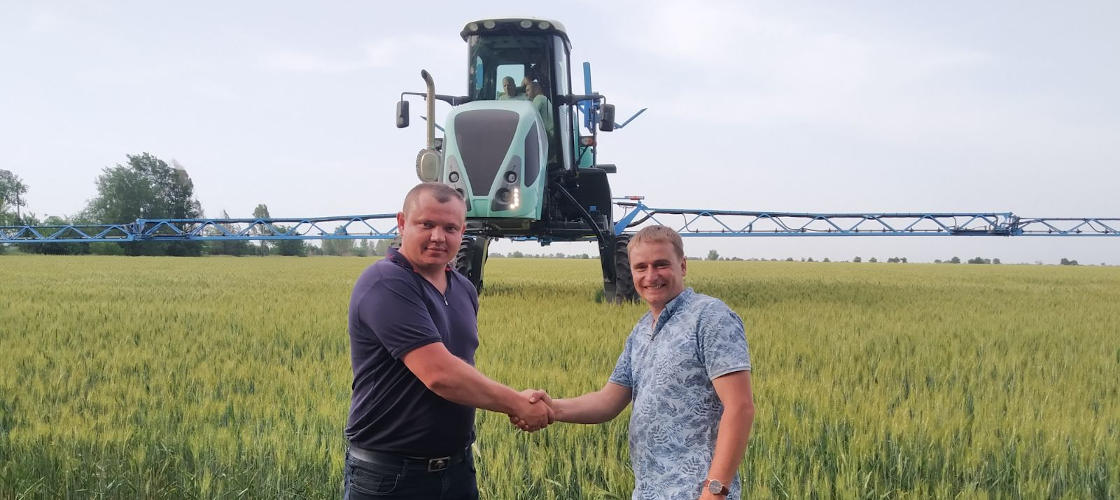 Самоходный опрыскиватель Berthoud нашел счастливого владельца! Самоходный опрыскиватель Berthoud нашел счастливого владельца!