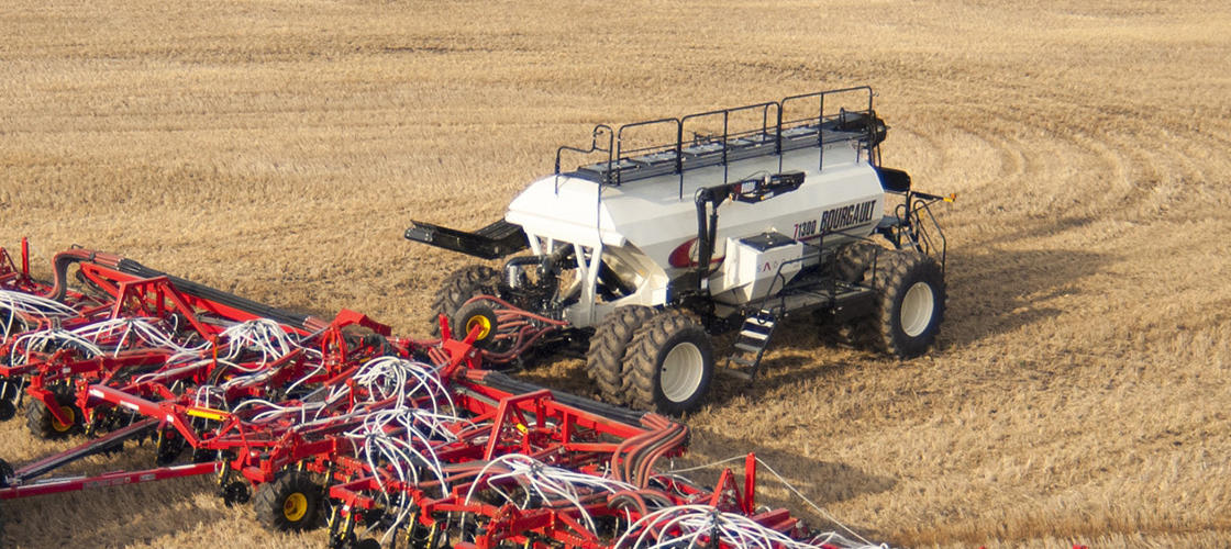 Повышение результативности работ с пневматическими бункерами Bourgault Повышение результативности работ с пневматическими бункерами Bourgault