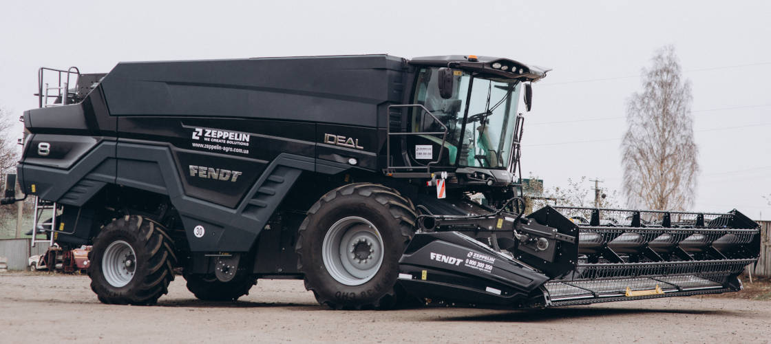 Новый комбайн Fendt Ideal 8 отправился работать в Сумскую область Новый комбайн Fendt Ideal 8 отправился работать в Сумскую область