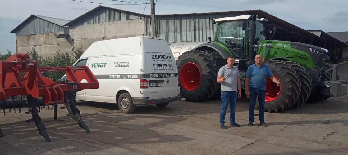 Відвантаження трактора Fendt 1038 Vario в Луганській області
