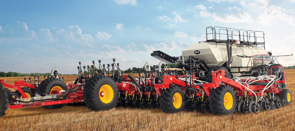 Огляд технологій в посівному комплексі Bourgault 3820<