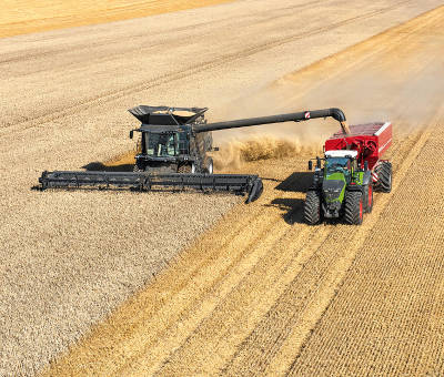 Огляд системи обмолоту та зернового бункера комбайна Fendt Ideal
