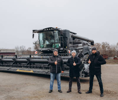 Новий комбайн Fendt Ideal 8 відправився працювати на Сумщину