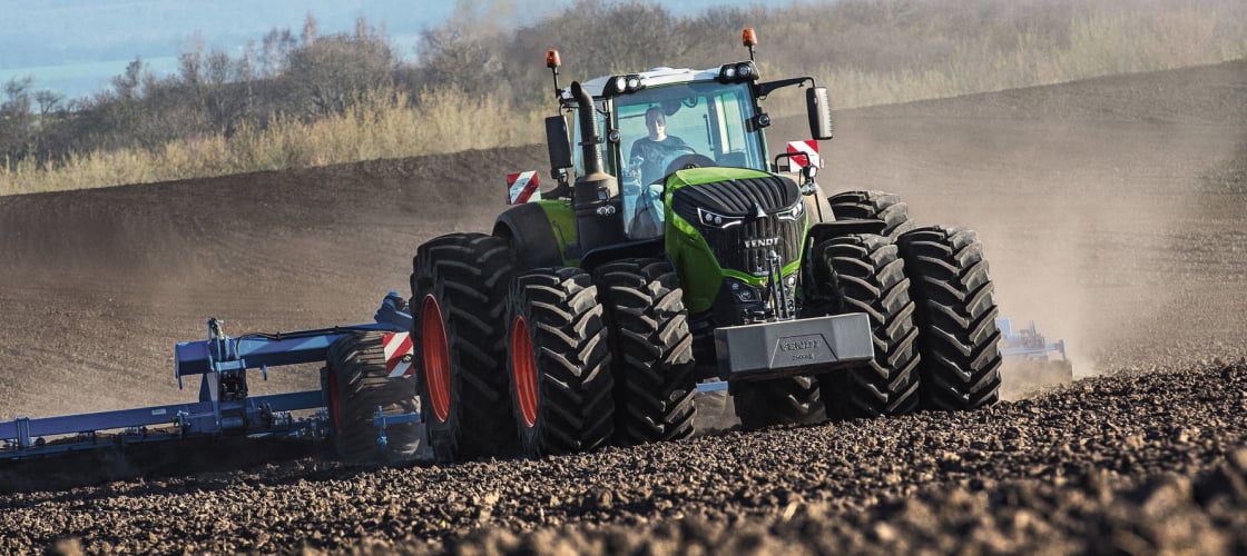 Конструкційні особливості трактора Fendt 1050 Vario<