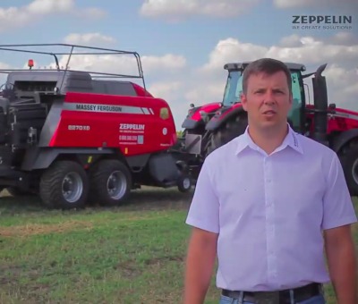 Тюковий прес-підбирач Massey Ferguson 2270 XD: виняткова ефективність