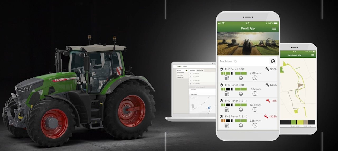 Fendt Connect – система для керування технікою та витратами<