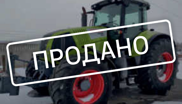 Колісний трактор Claas Axion 850