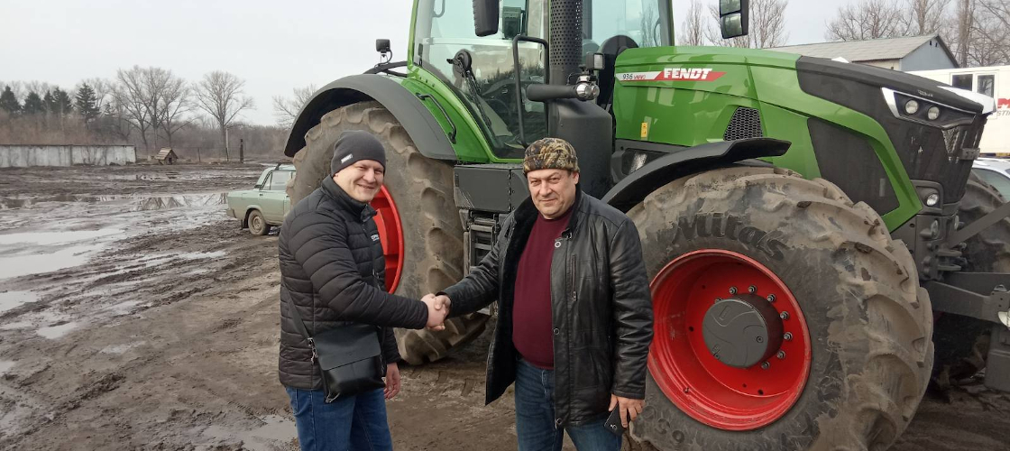 Угода з ФГ “Соболя” на поставку трактора Fendt 936 Vario PowerPlus<