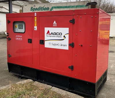 Передача генератора AGCO Power для гуманітарних об’єктів Передача генератора AGCO Power для гуманітарних об’єктів