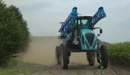 Самохідний обприскувач Raptor – новітня розробка фахівців компанії Berthoud
