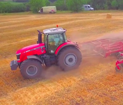 MF 8737 – це найпотужніший трактор Massey Ferguson з будь-коли створених