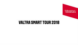 Valtra SmartTour 2018 вже скоро в Україні!