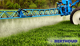 Нова технологія обприскування від BERTHOUD: система SPRAYTRONIC