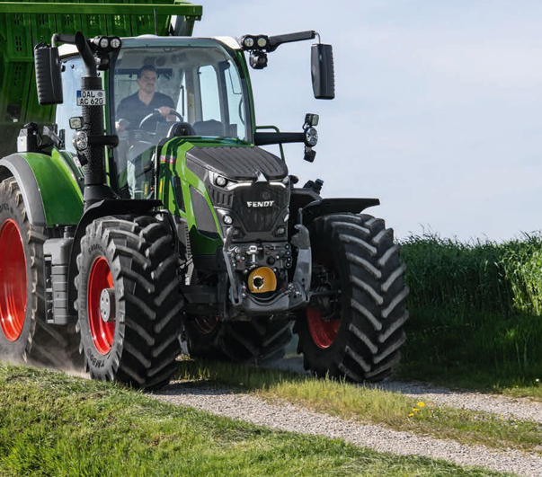 Fendt 600 Vario CAT Fendt 614 Vario – слайд