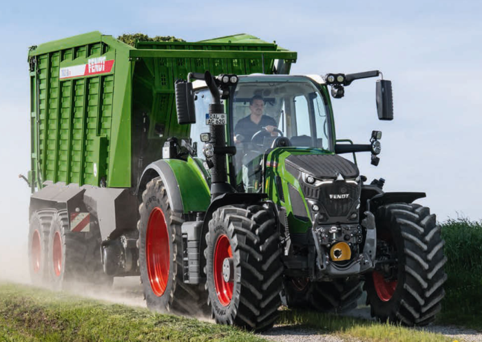 Fendt 600 Vario CAT Fendt 614 Vario – слайд