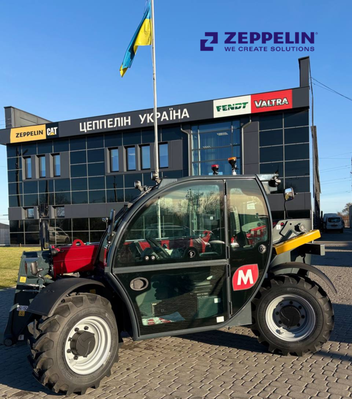 Телескопічні навантажувачі CAT MAGNI THA 3.6 – слайд