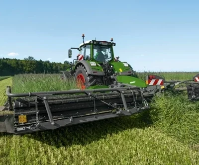 Косарки-плющилки Fendt Slicer CAT Slicer 960 KCB – мініатюра