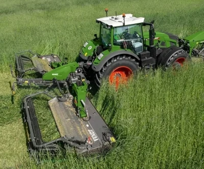 Косарки-плющилки Fendt Slicer CAT Slicer 960 KCB – мініатюра