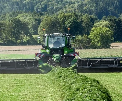 Косарки-плющилки Fendt Slicer CAT Slicer 960 KCB – мініатюра