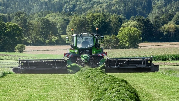 Косарки-плющилки Fendt Slicer CAT Slicer 960 KCB – слайд