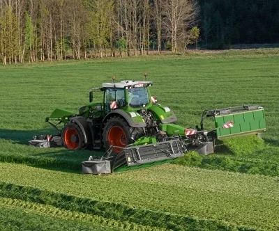 Косарки-плющилки Fendt Slicer CAT Slicer 960 KCB – мініатюра