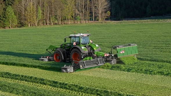 Косарки-плющилки Fendt Slicer CAT Slicer 960 KCB – слайд